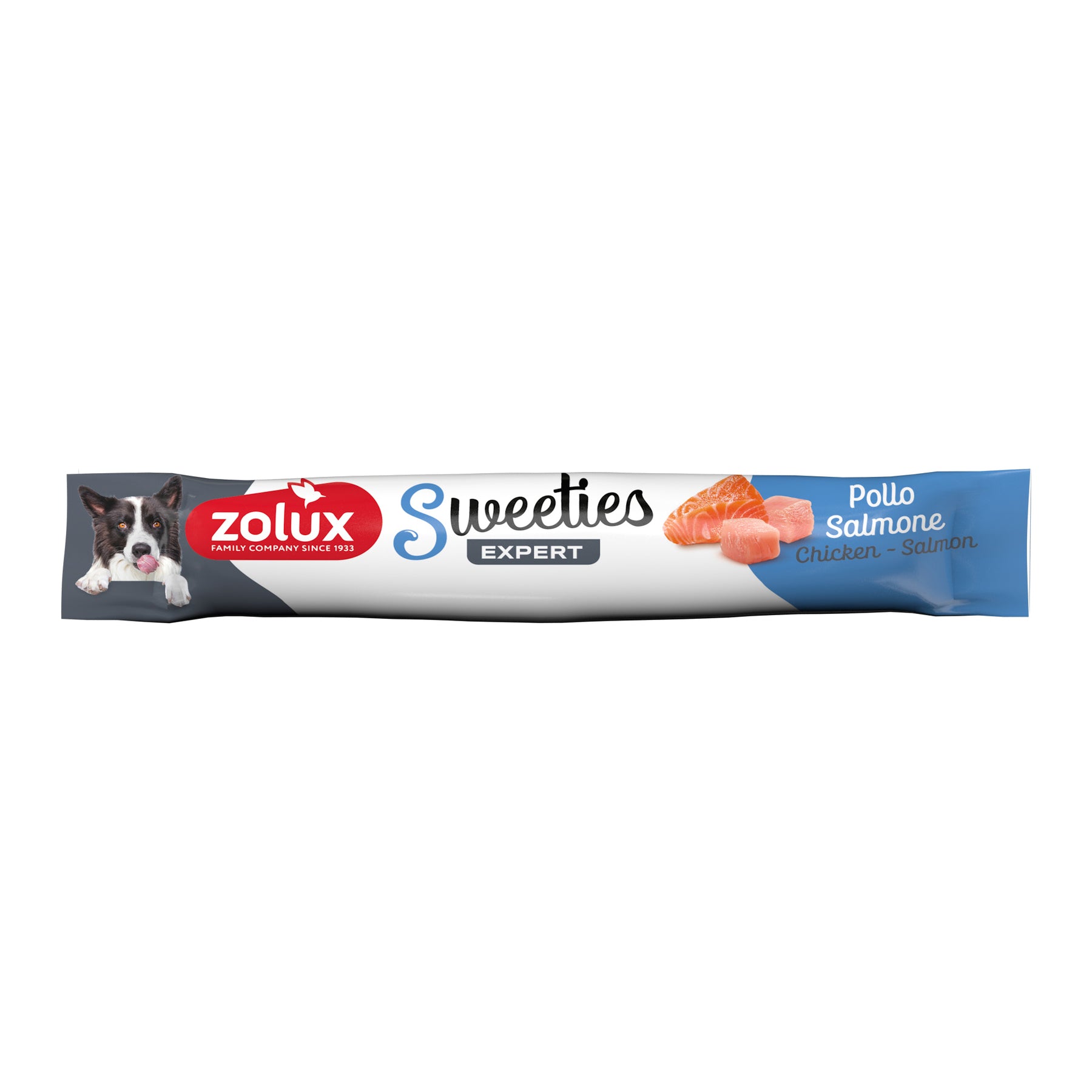 Zolux Sweeties Expert Creamy Stick Zalm / Kip ZOLUX DogDepot.nl