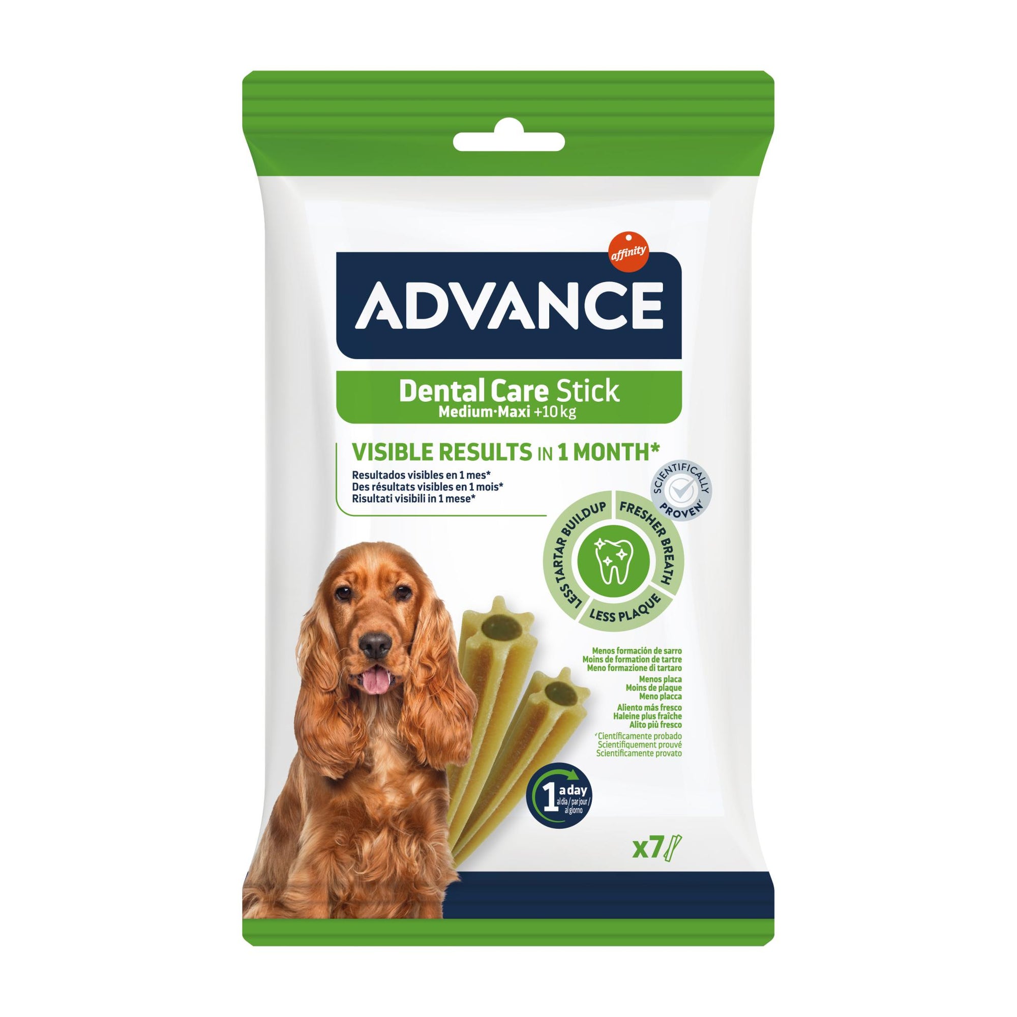 Advance Dental Care Stick Medium / Maxi ADVANCE DogDepot.nl