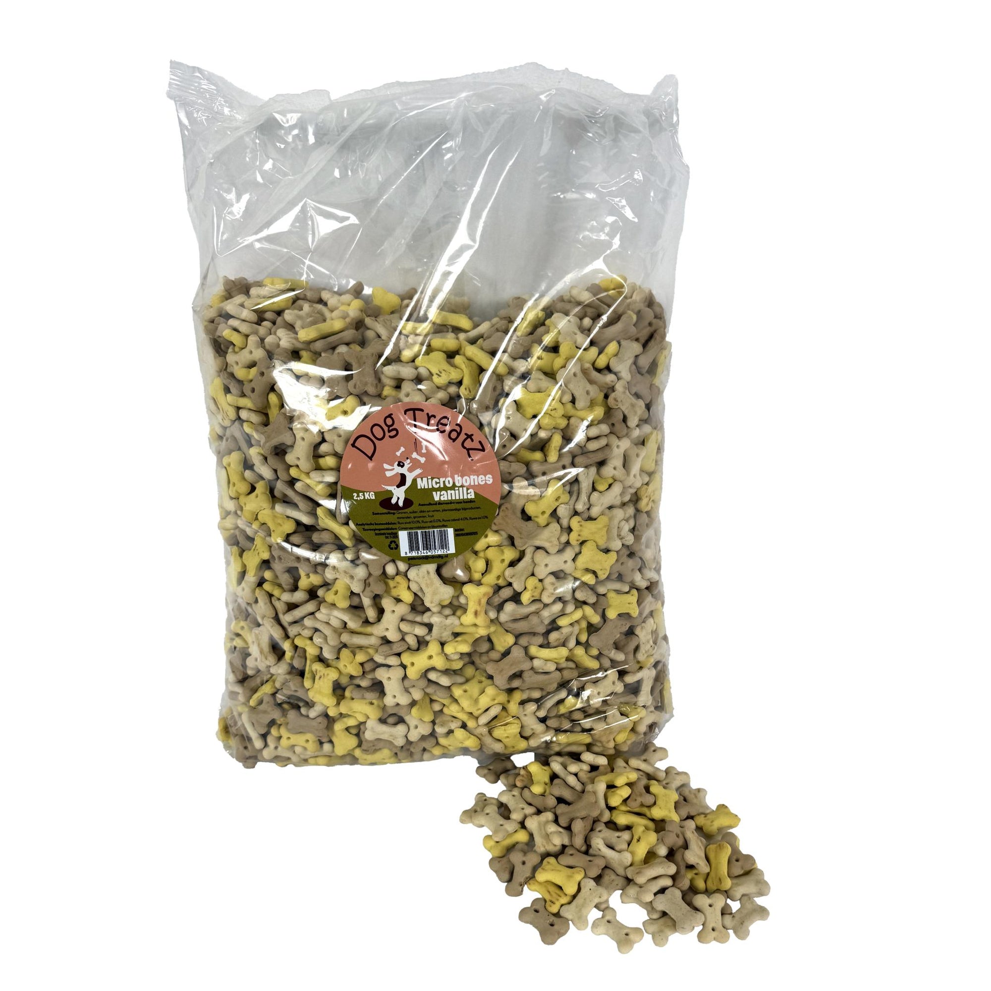 Dog Treatz Micro Bones Vanille DOG TREATZ DogDepot.nl