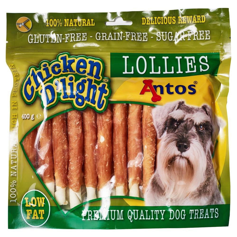 Antos Chicken D'light Lollies ANTOS DogDepot.nl