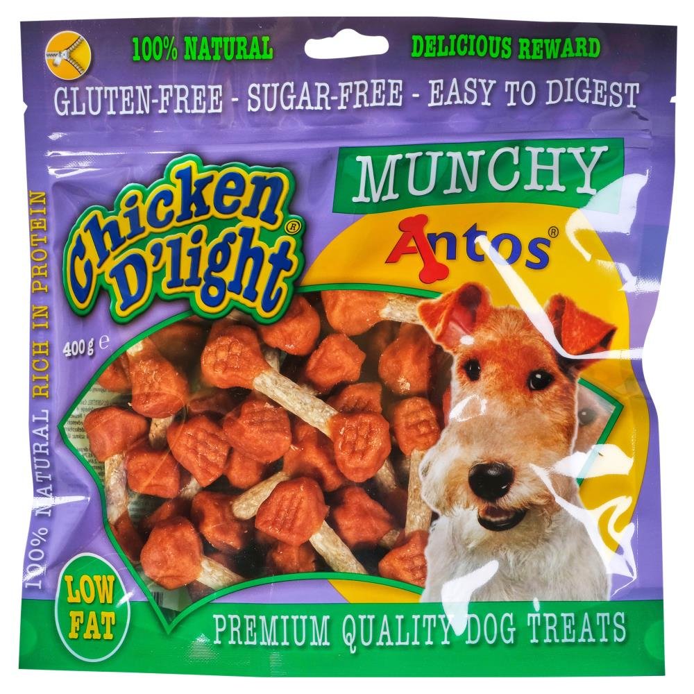 Antos Chicken D'light Munchy ANTOS DogDepot.nl