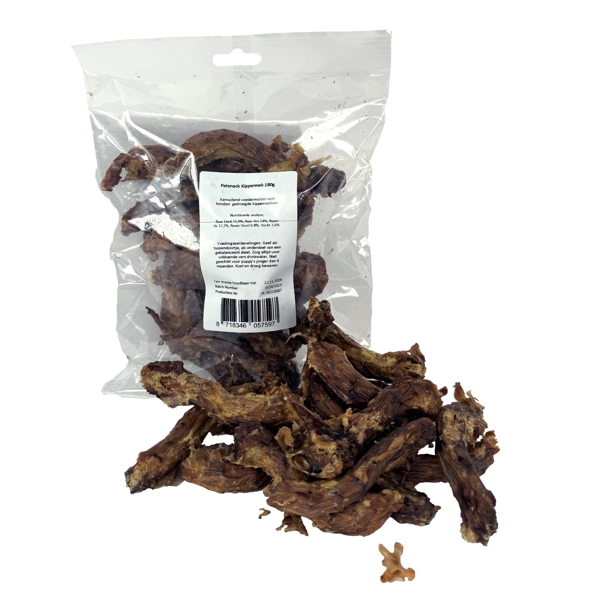 Petsnack Kippennek PETSNACK DogDepot.nl