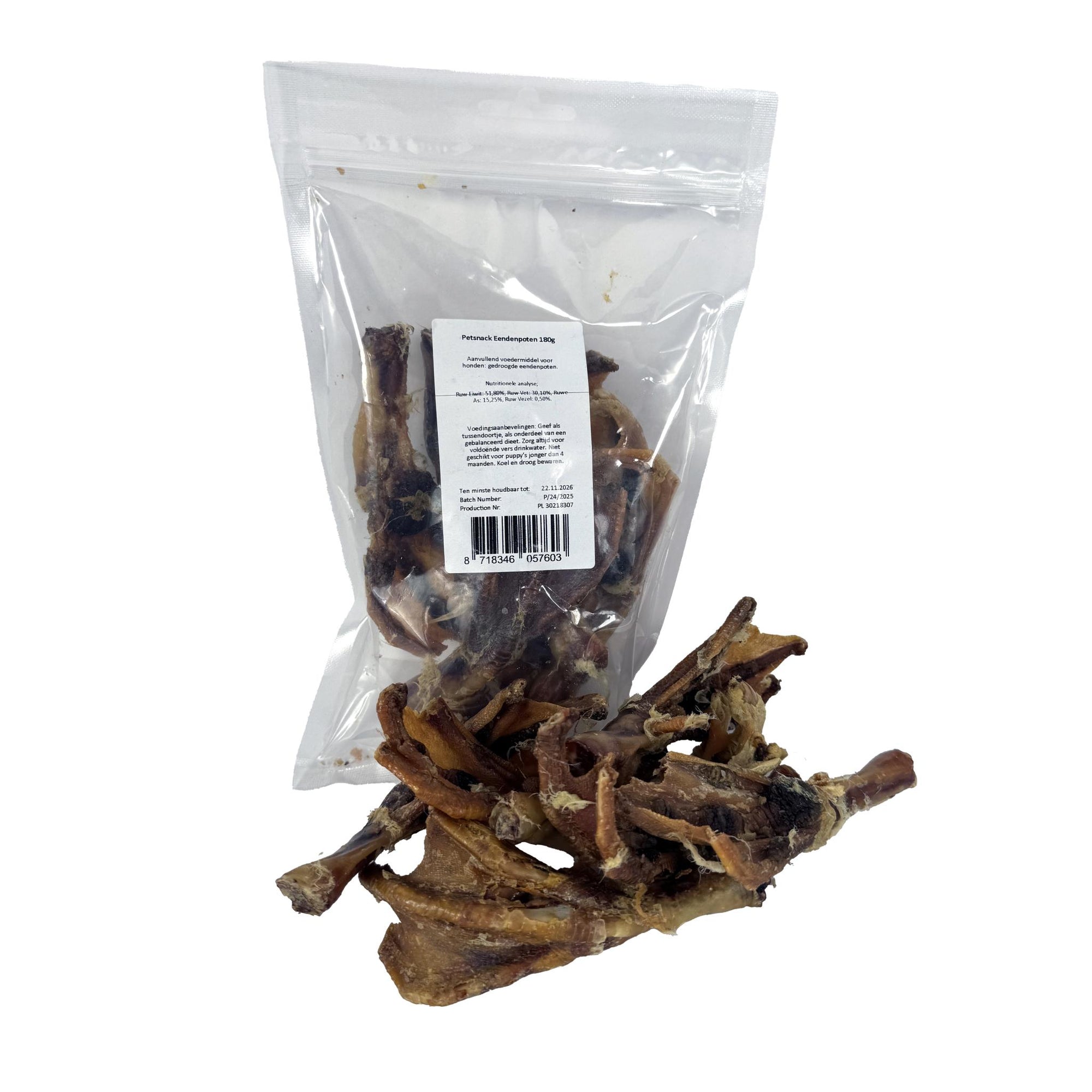 Petsnack Eendenpoten PETSNACK DogDepot.nl