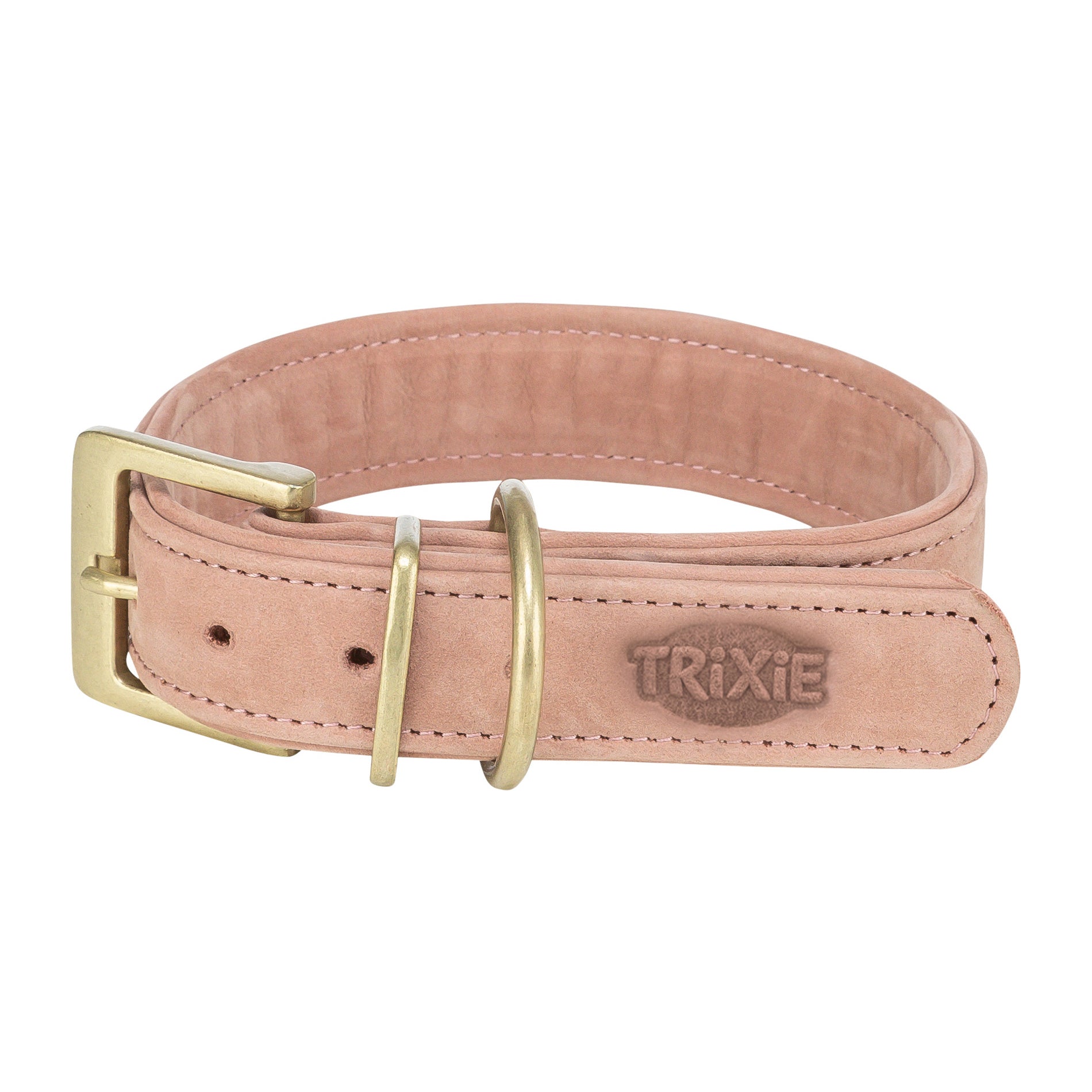 Trixie Halsband Hond Pure Leer Roze TRIXIE DogDepot.nl
