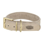 Trixie Halsband Hond Pure Leer Lichtgrijs TRIXIE DogDepot.nl