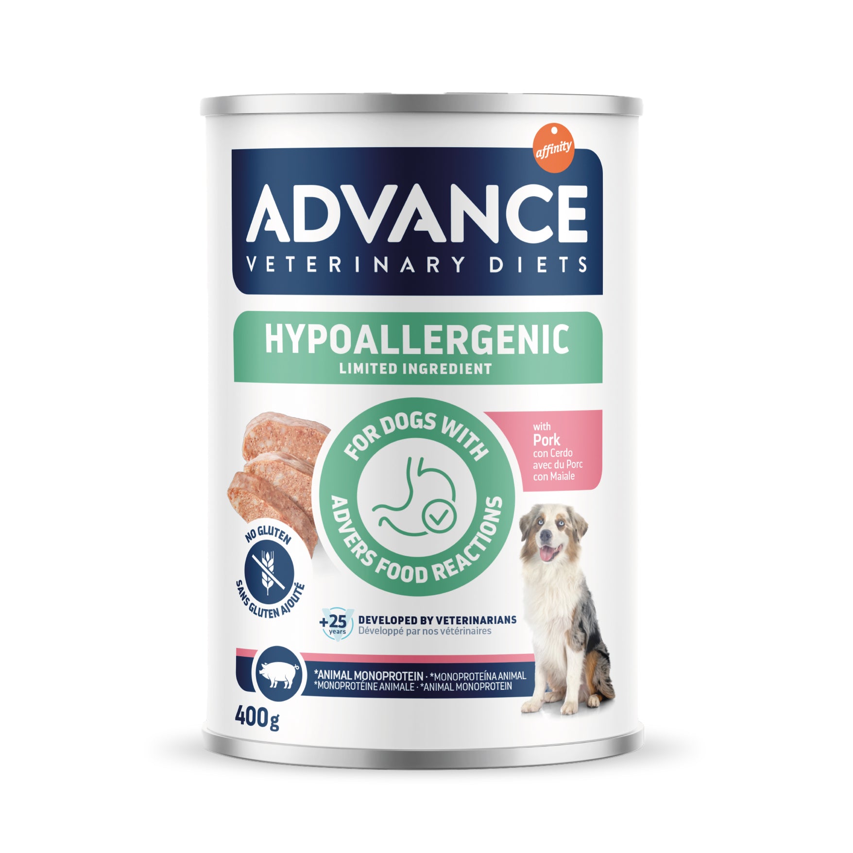 Advance Veterinary Diet Dog Hypoallergenic Pork ADVANCE VETERINARY DIET DogDepot.nl