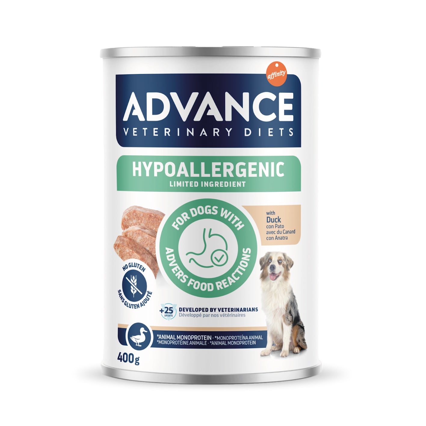 Advance Veterinary Diet Dog Hypoallergenic Duck ADVANCE VETERINARY DIET DogDepot.nl
