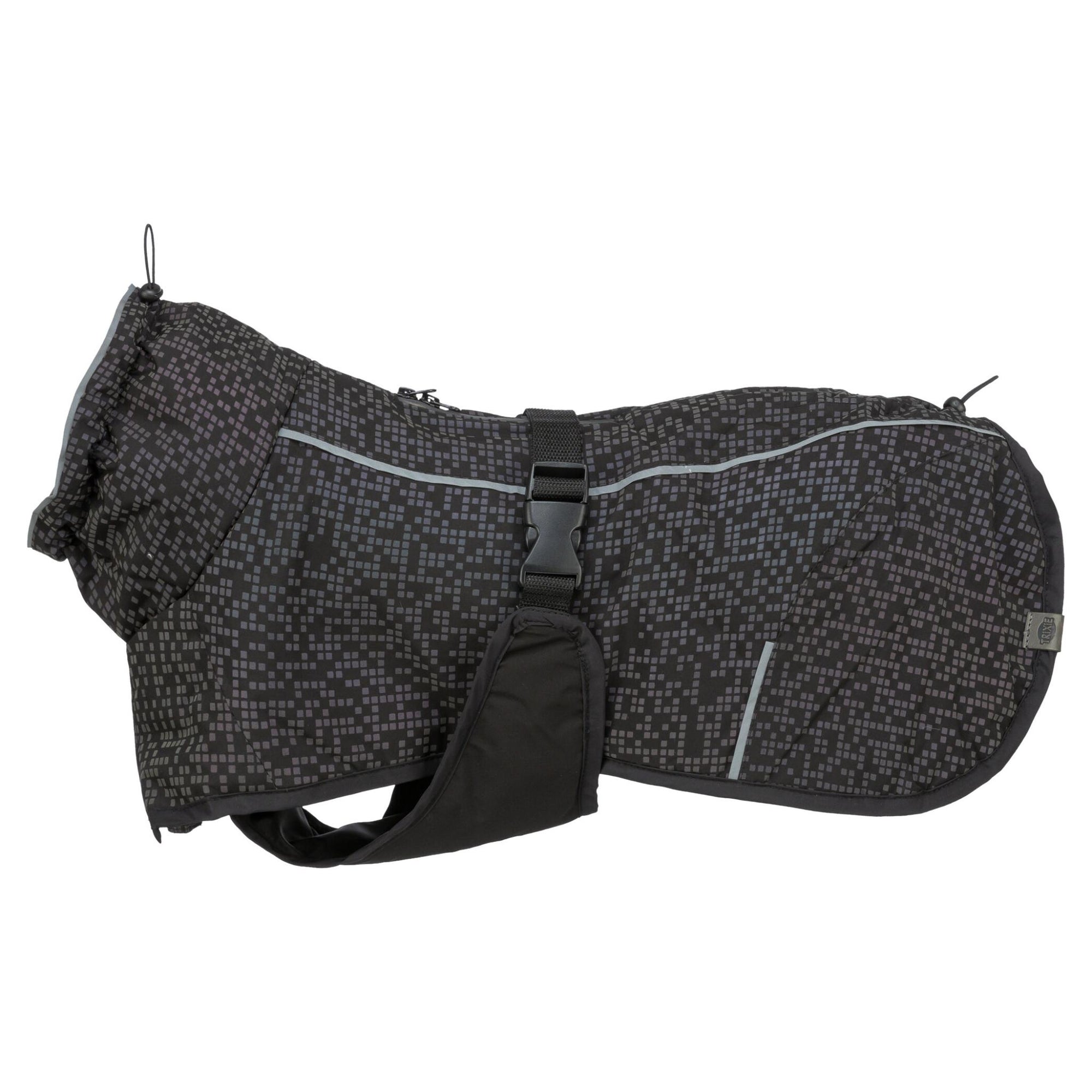 Trixie Hondenjas Limoux Reflect Zwart / Grijs TRIXIE DogDepot.nl