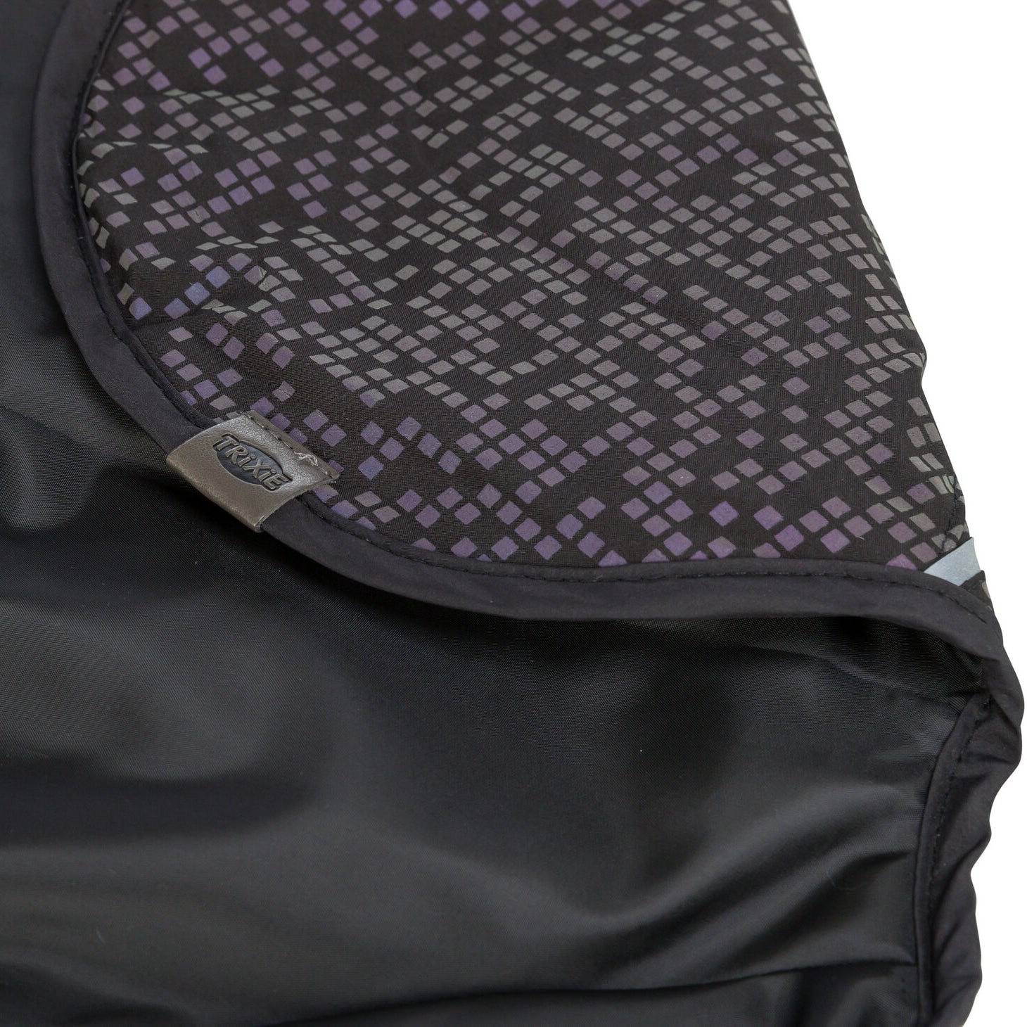 Trixie Hondenjas Limoux Reflect Zwart / Grijs