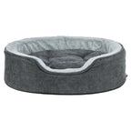 Trixie Vital Hondenmand Lino Soft Ovaal Grijs / Lichtgrijs