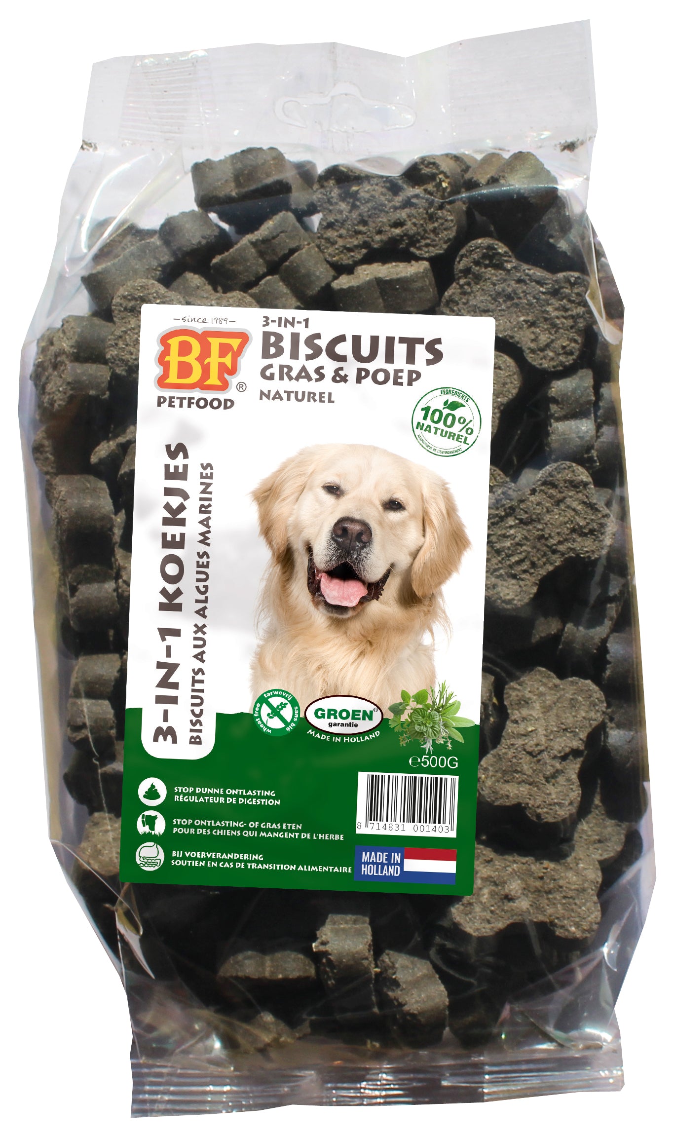 Bf Petfood 3 In 1 Hondenmineralenkoekjes Kruiden BF PETFOOD DogDepot.nl