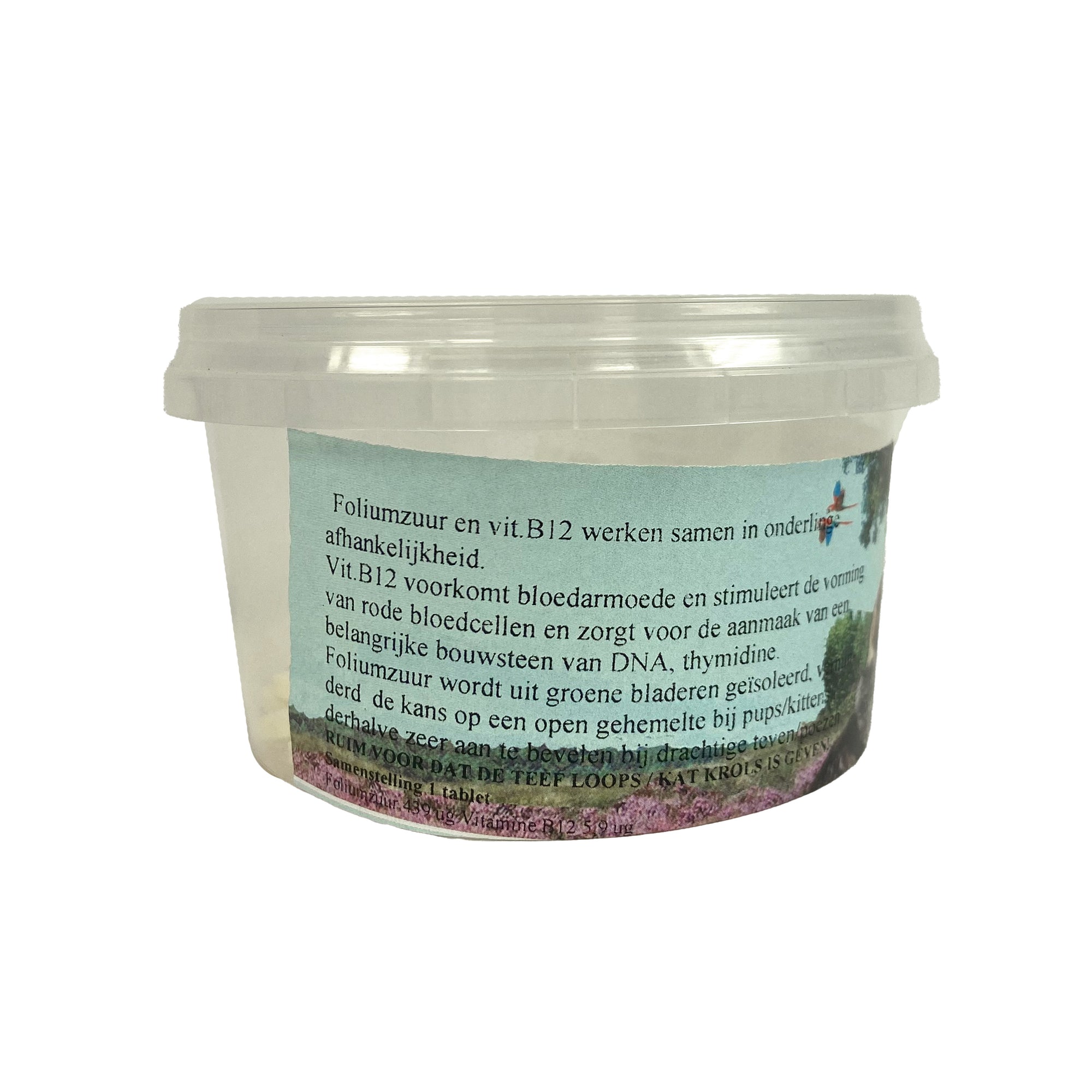 Dierendrogist Foliumzuur Vitamine B12