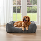 Trixie Hondenmand Jonna Vital Ribstof Donkergrijs TRIXIE DogDepot.nl